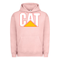 Pigment Salmon cat Urban Hoodie - linhVisuals