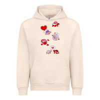 Sandshell valentines day turtles Urban Hoodie - linhVisuals