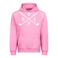 Fuchsia Pink Golf Club 001 Urban Hoodie - linhVisuals