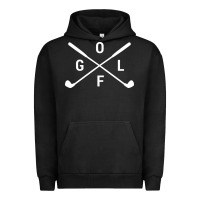 Pigment Black Golf Club 001 Urban Hoodie - linhVisuals
