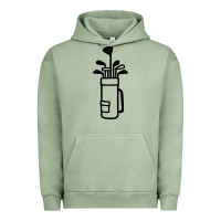 Pigment Oil Green Golf Club 003 Urban Hoodie - linhVisuals