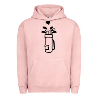 Pigment Salmon Golf Club 003 Urban Hoodie - linhVisuals