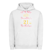 Pigment Lunar Rock it's my daughter's 21st birthday happy to her mommy daddy t shirt Urban Hoodie - linhVisuals