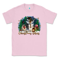 Bubblegum Pink christmas vibes Classic Tee - CowGirlArtShop