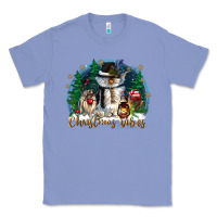 Colony Blue christmas vibes Classic Tee - CowGirlArtShop