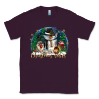 Plum christmas vibes Classic Tee - CowGirlArtShop
