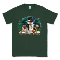 Sports Green christmas vibes Classic Tee - CowGirlArtShop