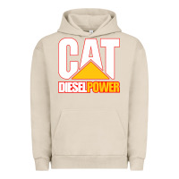 Pigment French Oak cat diesel power Urban Hoodie - linhVisuals