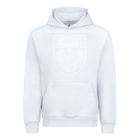 White chicago Urban Hoodie - linhVisuals