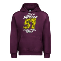 Mauve Wine cole trickle Urban Hoodie - linhVisuals