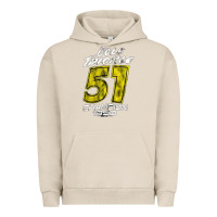 Pigment French Oak cole trickle Urban Hoodie - linhVisuals