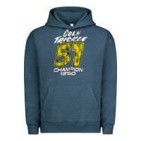Pigment Midnight Navy cole trickle Urban Hoodie - linhVisuals