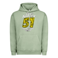 Pigment Oil Green cole trickle Urban Hoodie - linhVisuals
