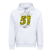 White cole trickle Urban Hoodie - linhVisuals
