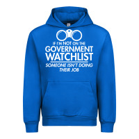 Cobalt if i'm not on the government watchlist Urban Hoodie - linhVisuals