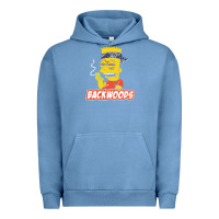 Pigment Pebble Blue backwoods tshirt Urban Hoodie - linhVisuals