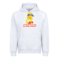 White backwoods tshirt Urban Hoodie - linhVisuals