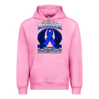 Fuchsia Pink langerhans cell histiocytosis awareness mother support ribbo sweatshir Urban Hoodie - linhVisuals