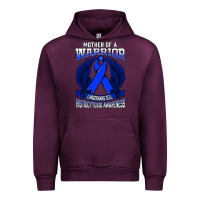Mauve Wine langerhans cell histiocytosis awareness mother support ribbo sweatshir Urban Hoodie - linhVisuals