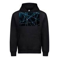 Black network background Urban Hoodie - linhVisuals