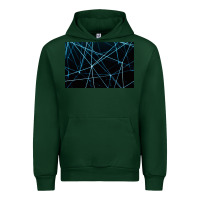 Forest Green network background Urban Hoodie - linhVisuals