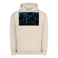 Pigment French Oak network background Urban Hoodie - linhVisuals