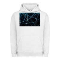 Pigment Lunar Rock network background Urban Hoodie - linhVisuals