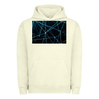 Pigment Pistachio network background Urban Hoodie - linhVisuals
