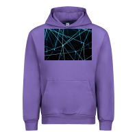 Tulip network background Urban Hoodie - linhVisuals