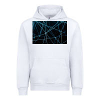 White network background Urban Hoodie - linhVisuals