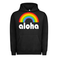Aloha Rainbow Hawaii 808 Island Hawaiian Urban Hoodie | Teevron