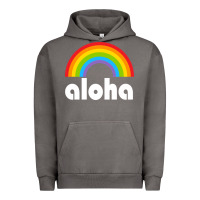 Pigment Tornado Aloha Rainbow Hawaii 808 Island Hawaiian Urban Hoodie - linhVisuals