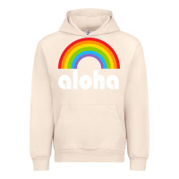 Sandshell Aloha Rainbow Hawaii 808 Island Hawaiian Urban Hoodie - linhVisuals