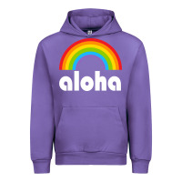 Tulip Aloha Rainbow Hawaii 808 Island Hawaiian Urban Hoodie - linhVisuals