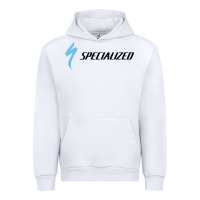 White Specialized Bikes Bicycle Urban Hoodie - linhVisuals