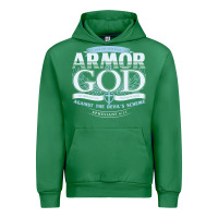 Emerald armor of god bible verse scripture Urban Hoodie - linhVisuals