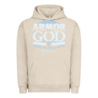 Pigment French Oak armor of god bible verse scripture Urban Hoodie - linhVisuals