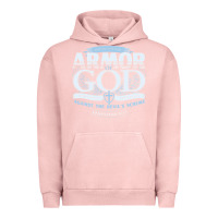 Pigment Salmon armor of god bible verse scripture Urban Hoodie - linhVisuals