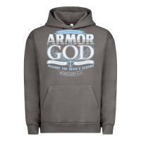 Pigment Tornado armor of god bible verse scripture Urban Hoodie - linhVisuals