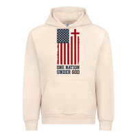 Sandshell american flag one nation under god Urban Hoodie - linhVisuals