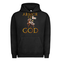 Pigment Black armor of god ephesians bible verse Urban Hoodie - linhVisuals