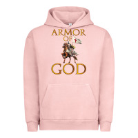 Pigment Salmon armor of god ephesians bible verse Urban Hoodie - linhVisuals