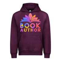 Mauve Wine book author funny author book writing Urban Hoodie - linhVisuals