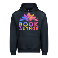 Navy book author funny author book writing Urban Hoodie - linhVisuals