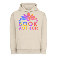 Pigment French Oak book author funny author book writing Urban Hoodie - linhVisuals