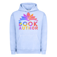 Pigment Grape Ice book author funny author book writing Urban Hoodie - linhVisuals