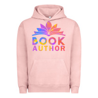 Pigment Salmon book author funny author book writing Urban Hoodie - linhVisuals