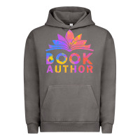Pigment Tornado book author funny author book writing Urban Hoodie - linhVisuals