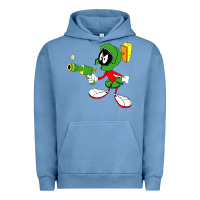 Pigment Pebble Blue marvin the martian Urban Hoodie - linhVisuals