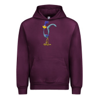 Mauve Wine road runner Urban Hoodie - linhVisuals